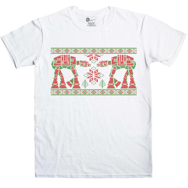 Knitted Jumper Style Snow Walkers Alt Colours Unisex T-Shirt 8Ball